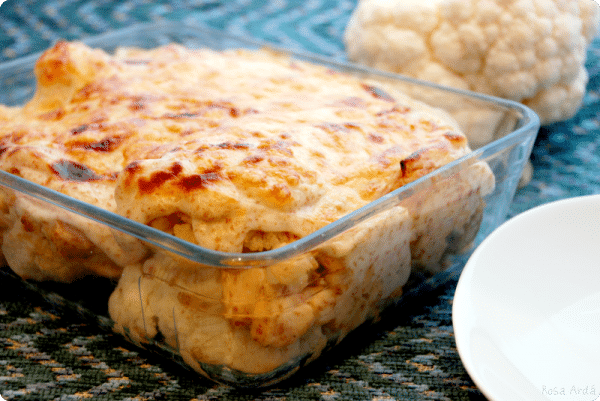 Coliflor gratinada