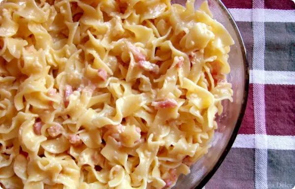 Carbonara con huevo