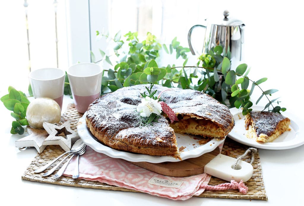 Galette des Rois, el corte