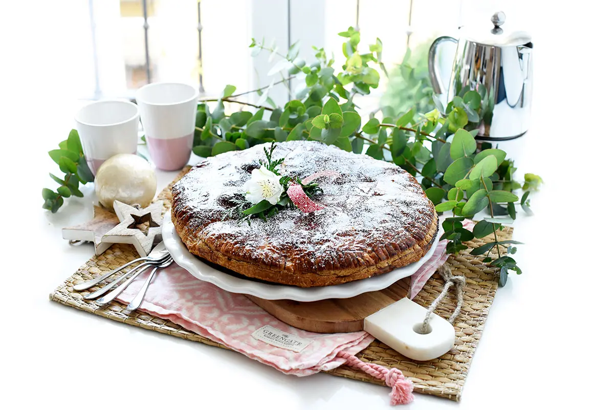 Galette des Rois o Pastel de Reyes